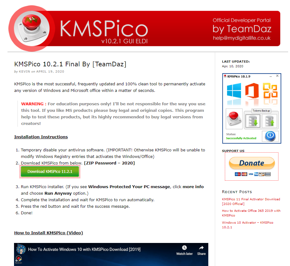 Download Kmspico 10.2.0 Final Activator 2026